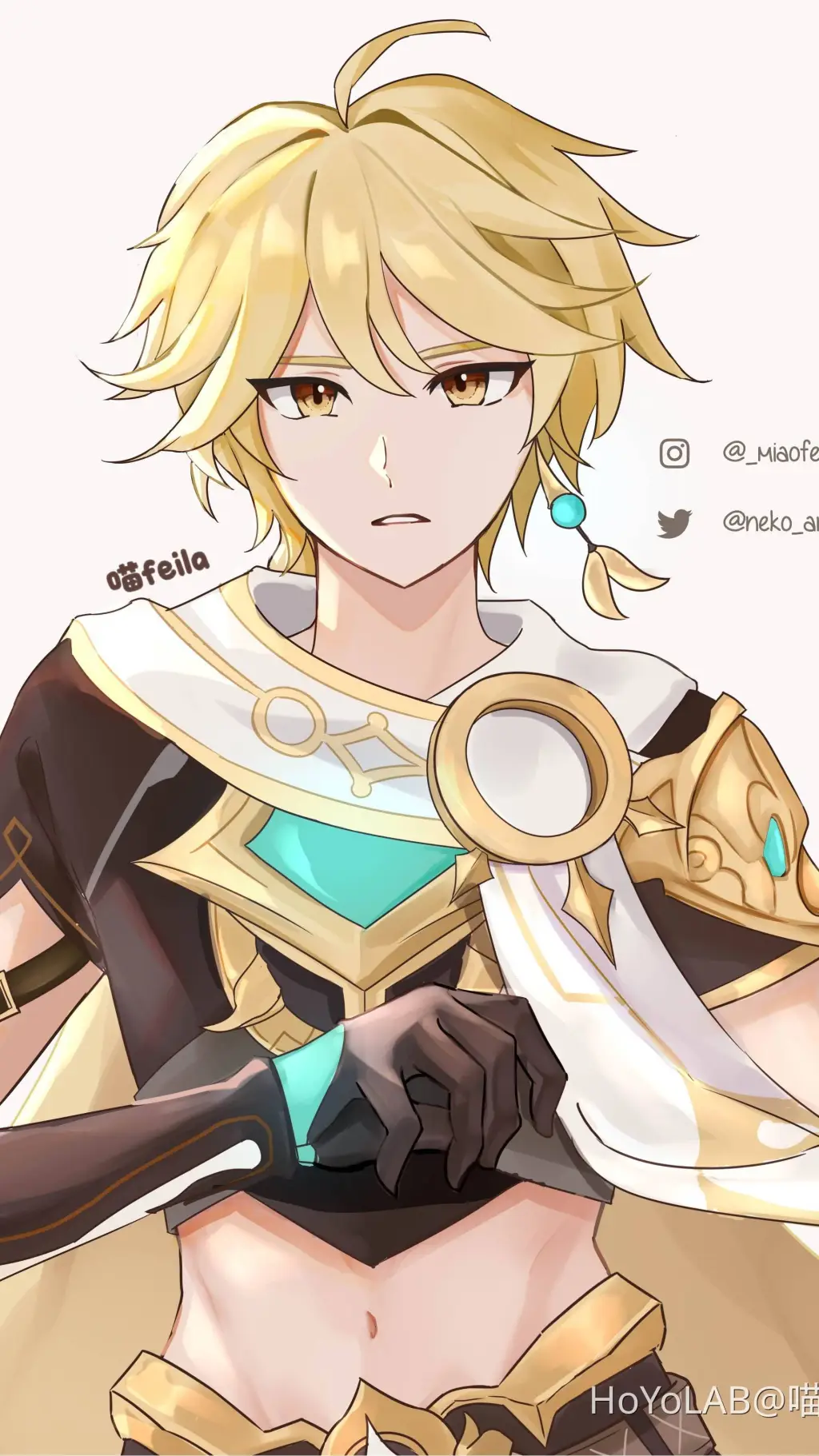 ai character: GI 18 ✨Aether✨ background