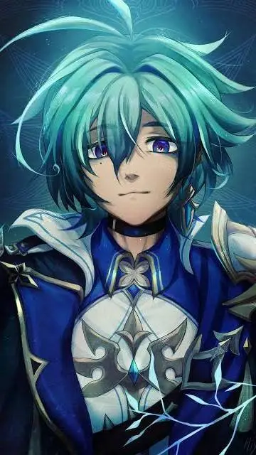 ai character: GI 19 ❄Lohen❄ background