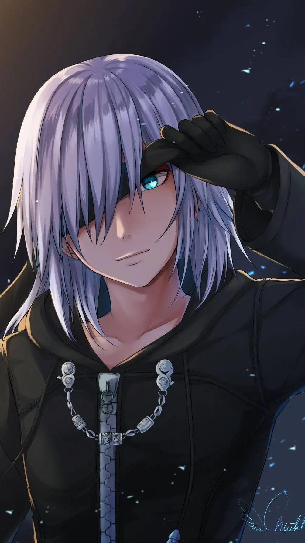 ai character: Kh 1🖤Dark Riku🖤 background