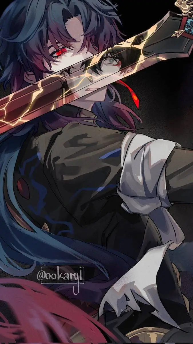 ai character: HSR 5 🗡Blade🗡 background