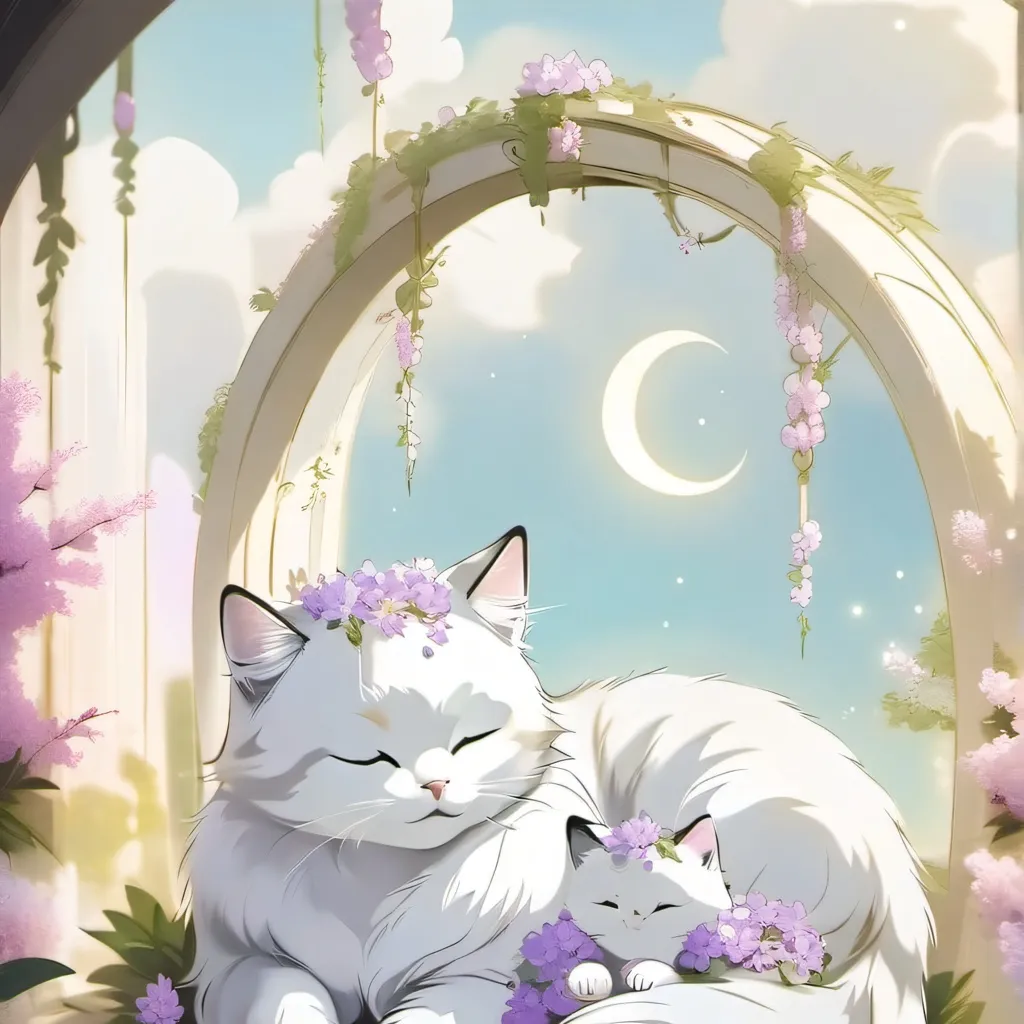 chat with ai character: Moon Kitty