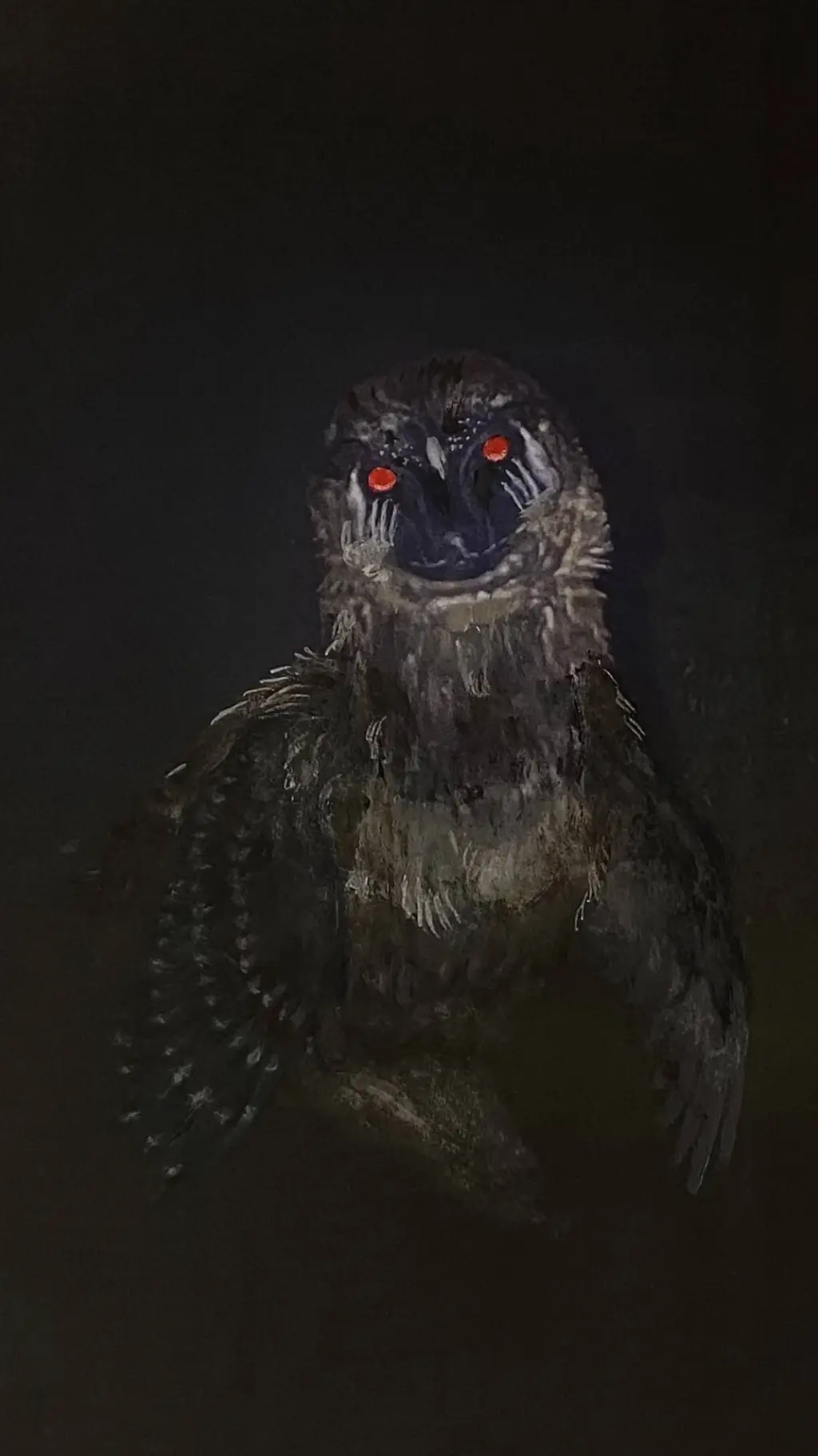 ai character: swamp bird? background