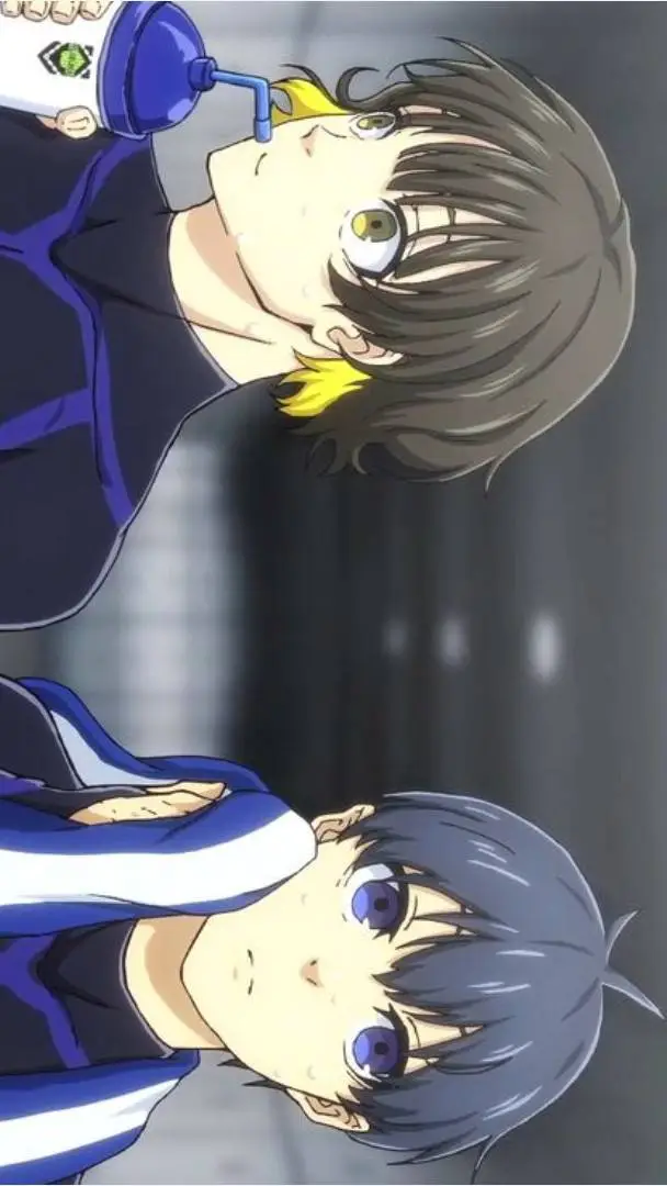 ai character: Bachira e isagi 🧩🐝 background