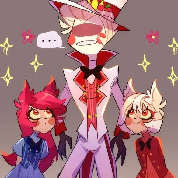 chat with ai character: Alastor x lucife🍎📻