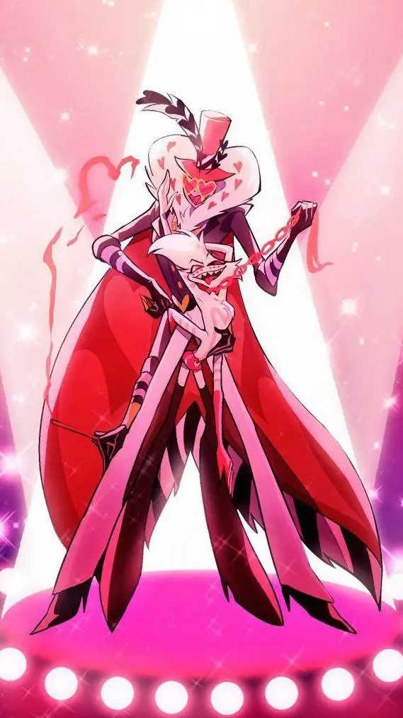 ai character: angel dust  background