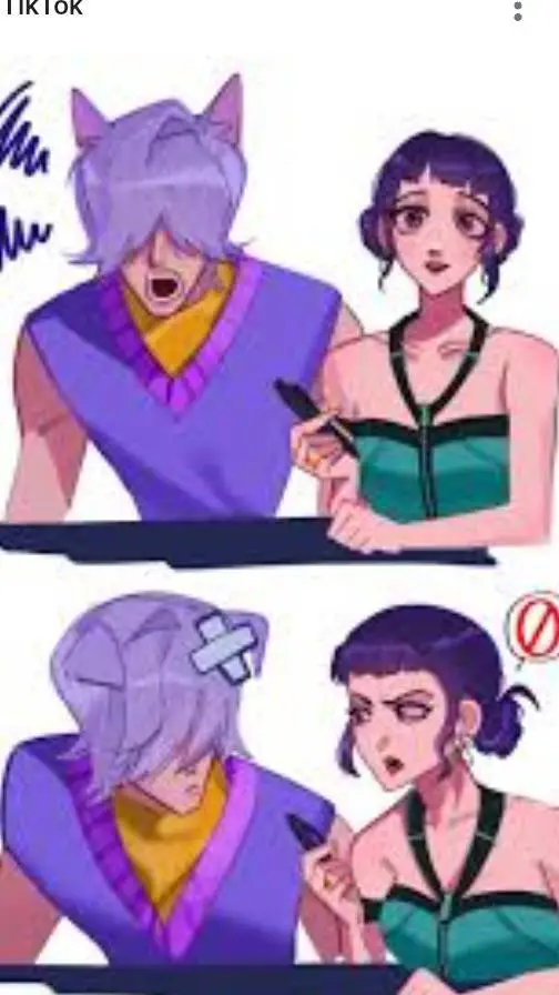 ai character: Zoey x mystery background