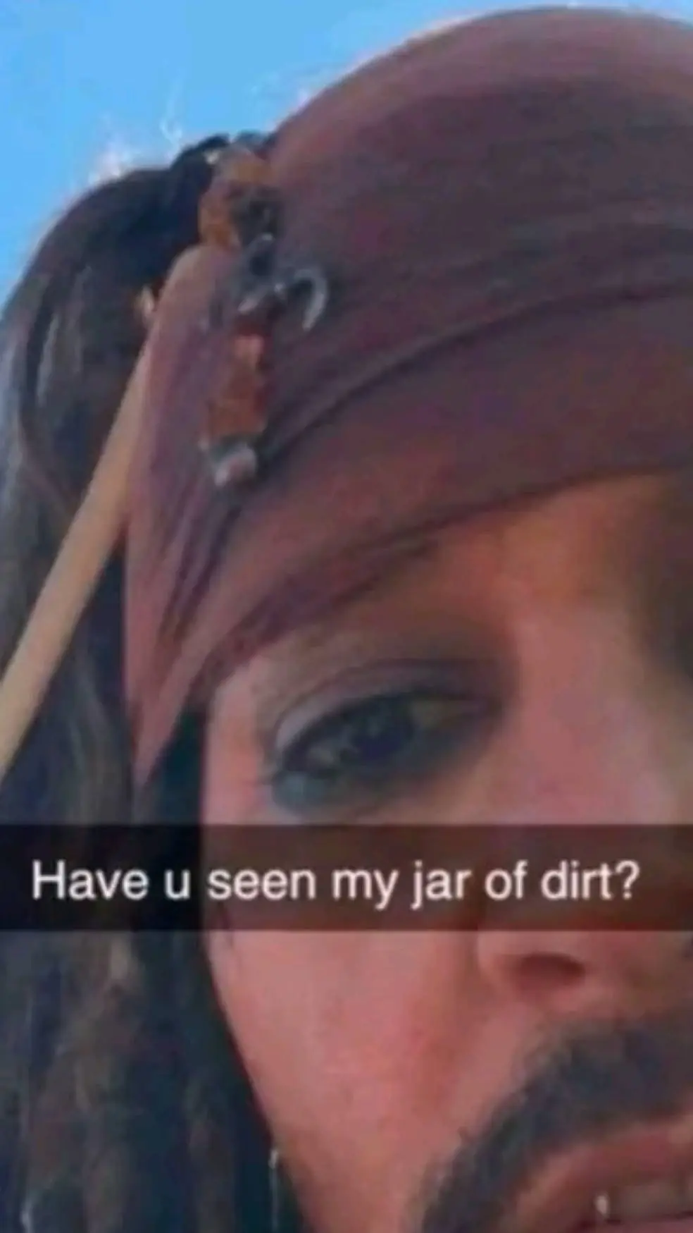 ai character: Jack sparrow  background