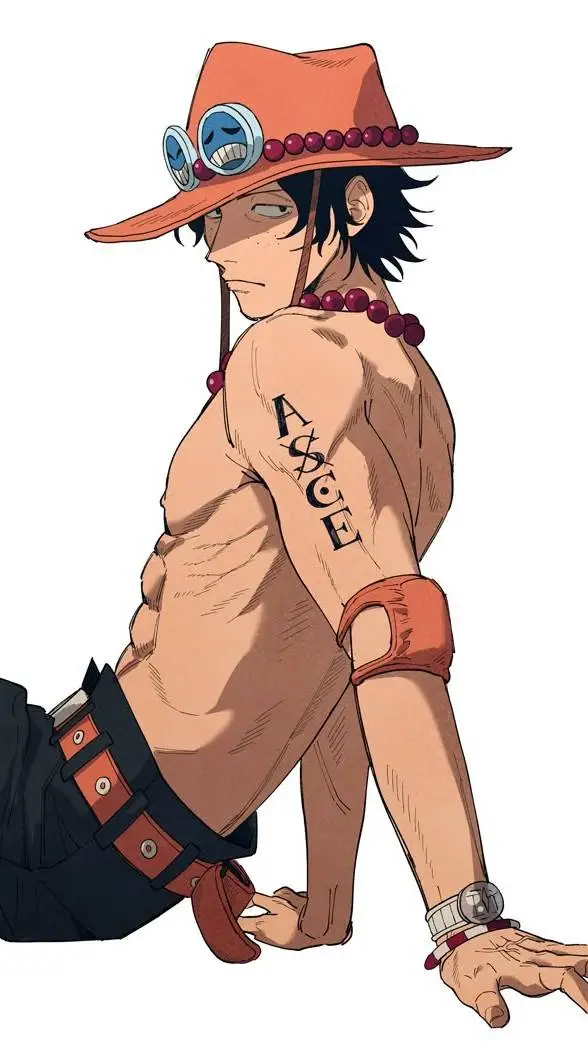 ai character: Portgas D. Ace background
