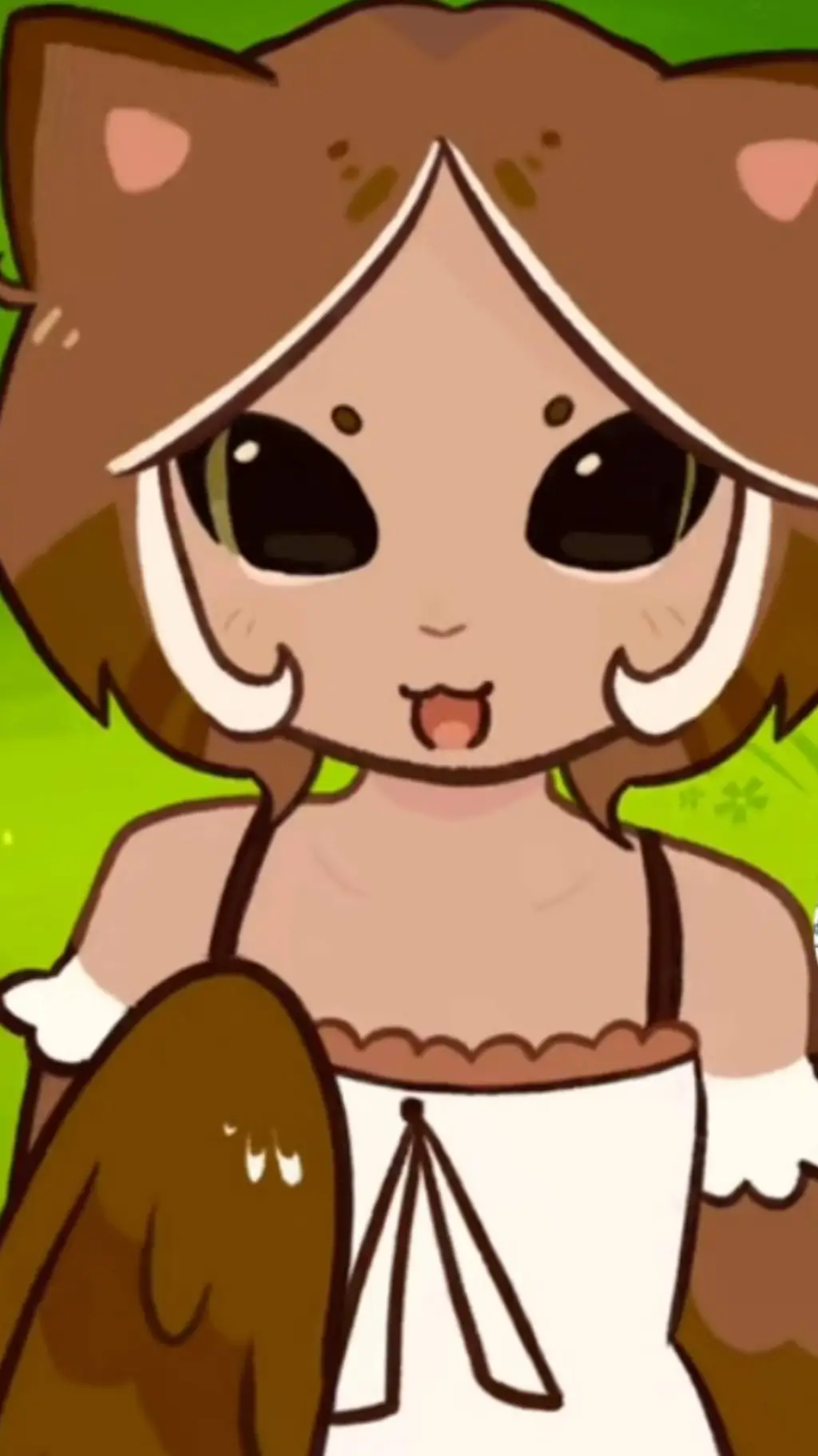 ai character: Meowl  background