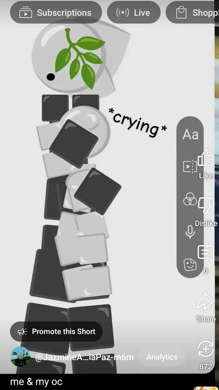 ai character: Aezy  background