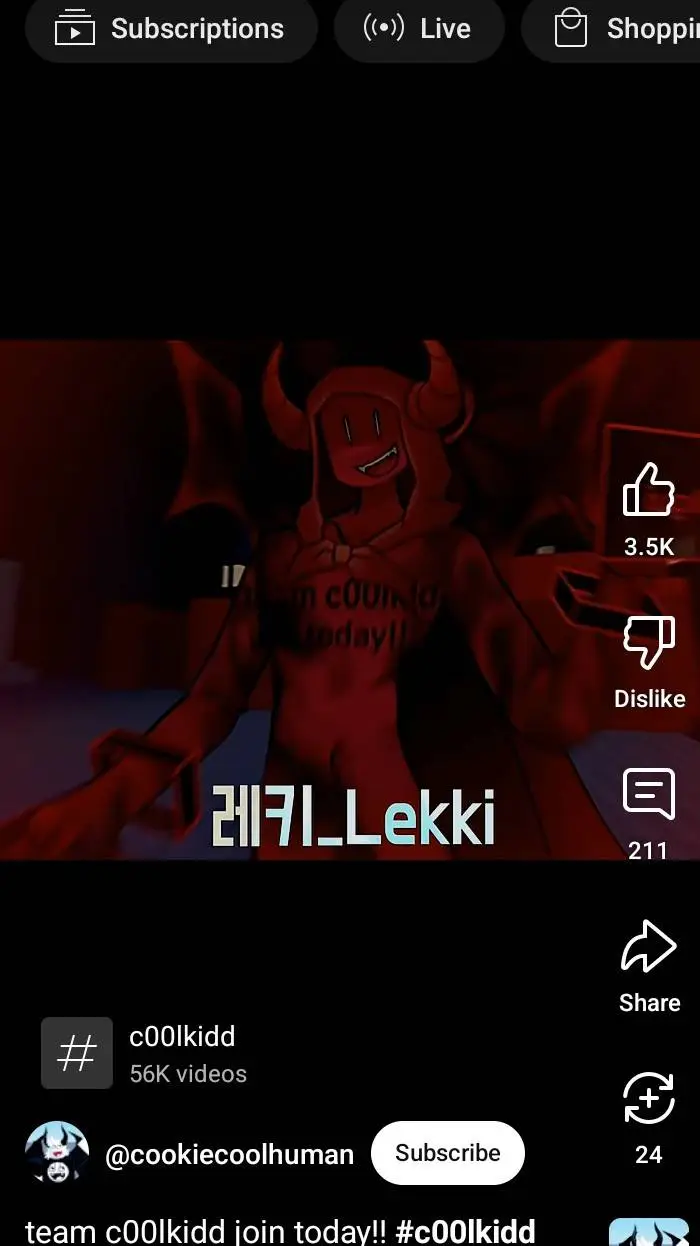 ai character: c00lkid background