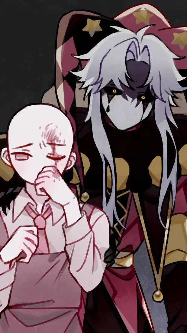 ai character: pierrot  background