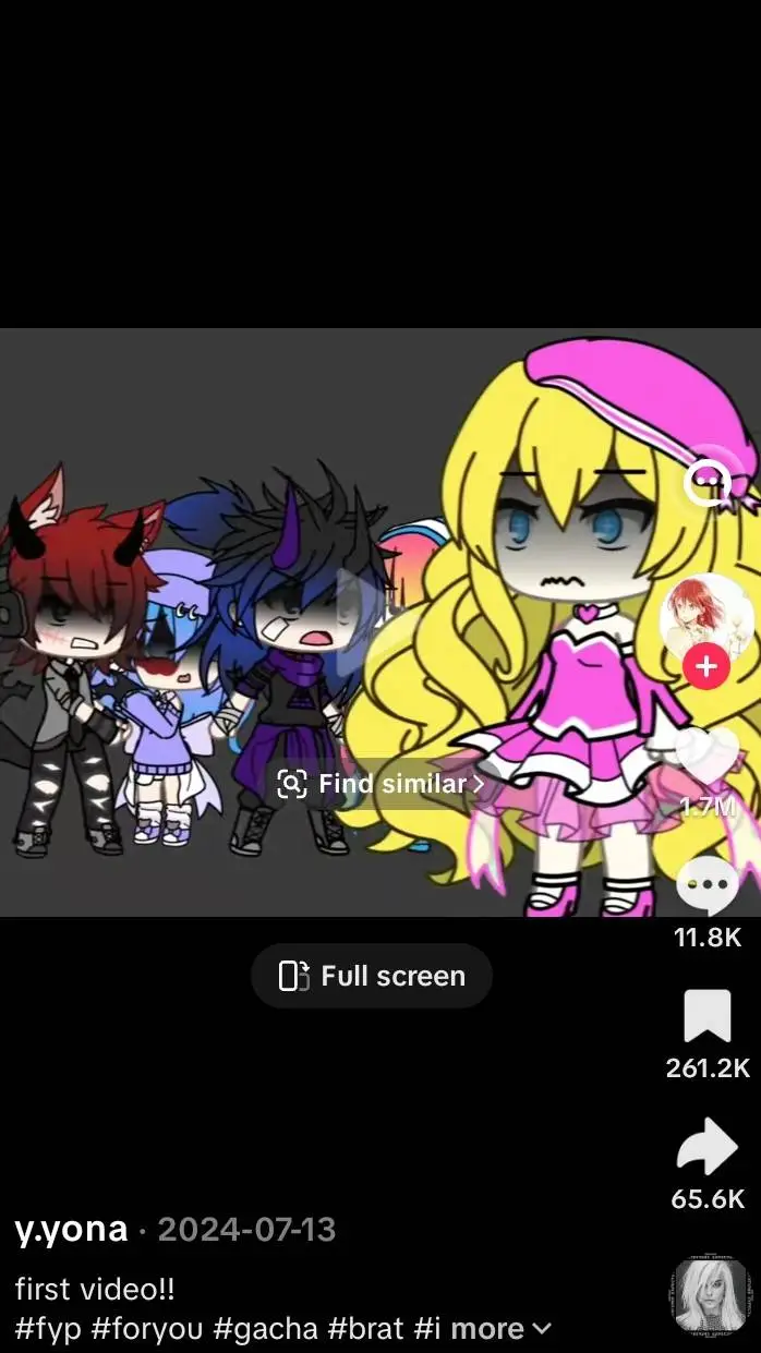 ai character: Gacha life 2018 background