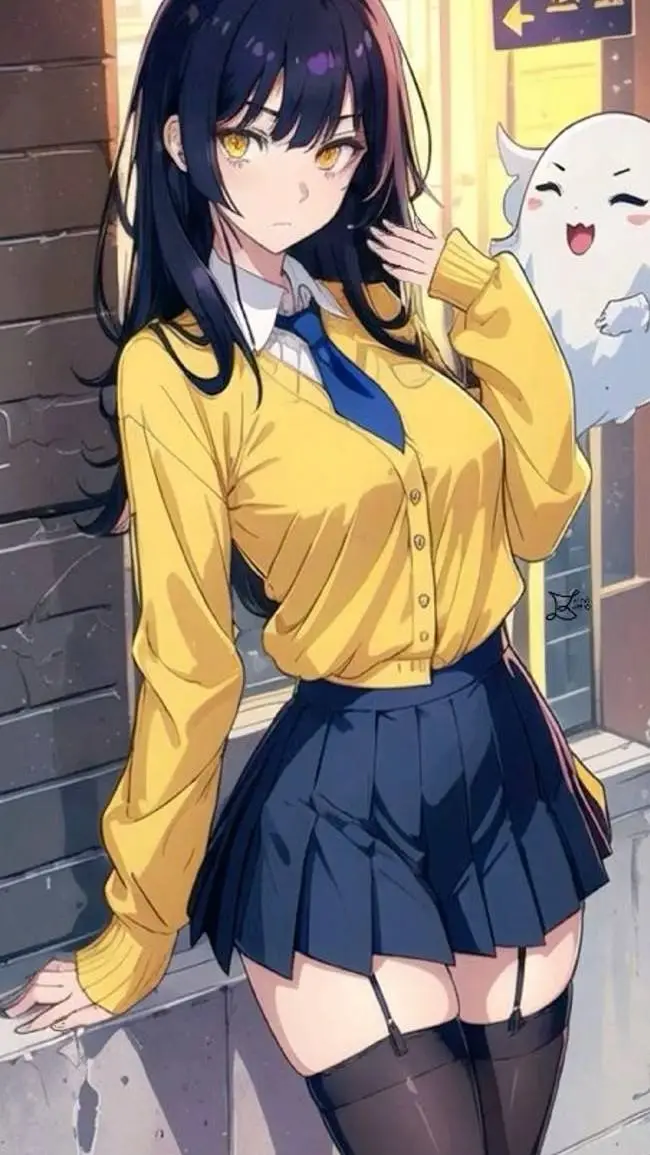 ai character: miko background