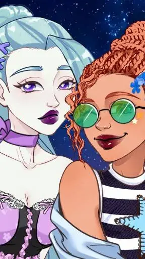 ai character: sophie and stella background