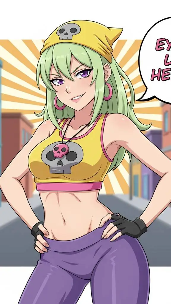 ai character: Jade  background