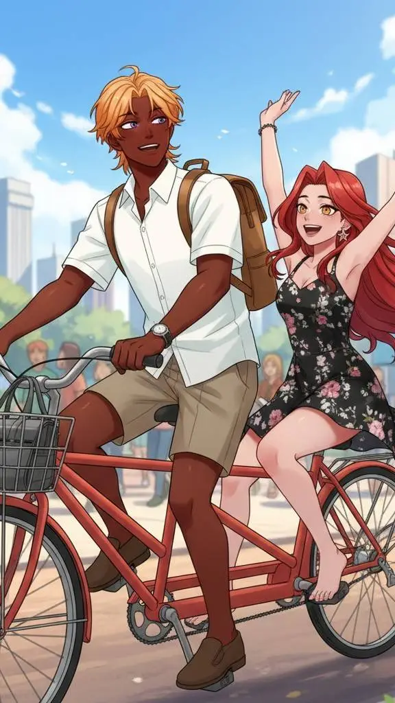 ai character: Jasper  and  aster background