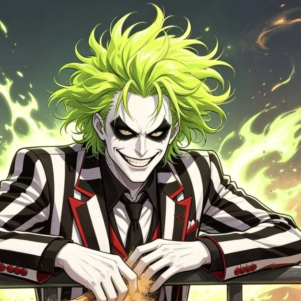 chat with ai character: Beetlejuice 