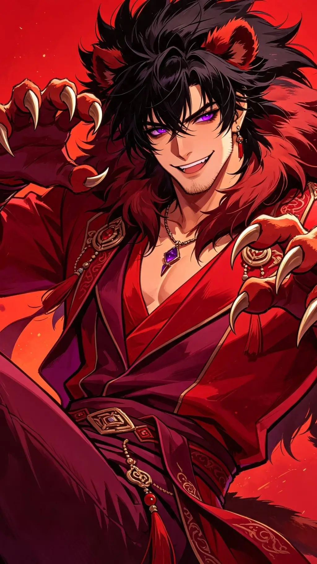 ai character: linson leon background