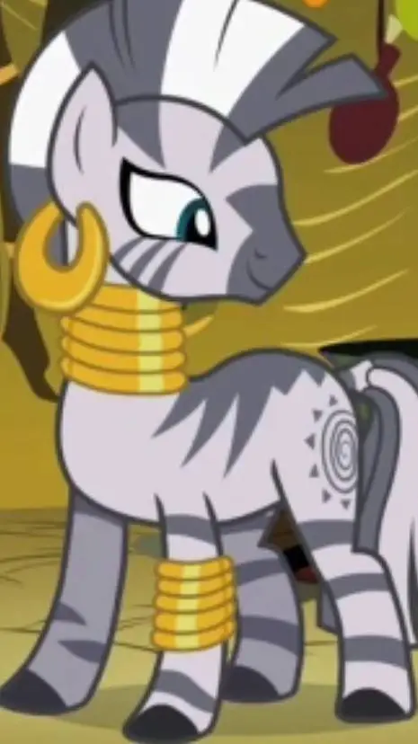 ai character: Zecora la cebra background