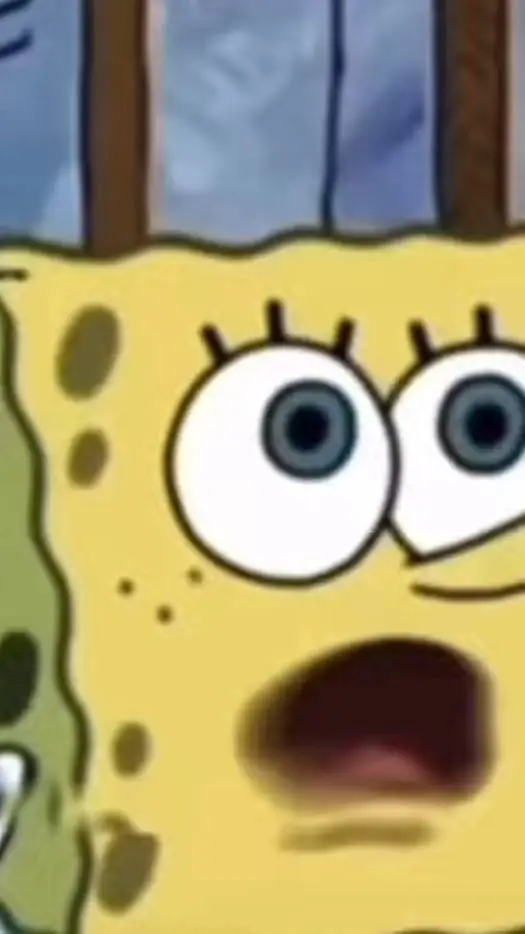 ai character: SpongeBob  background