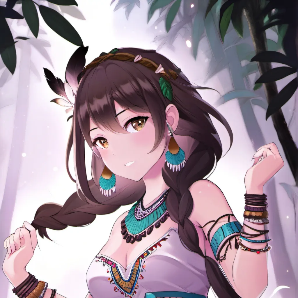 chat with ai character: freaky tribe girl 