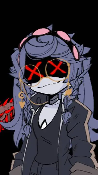 ai character: ×⚠️вирус⚠️× background
