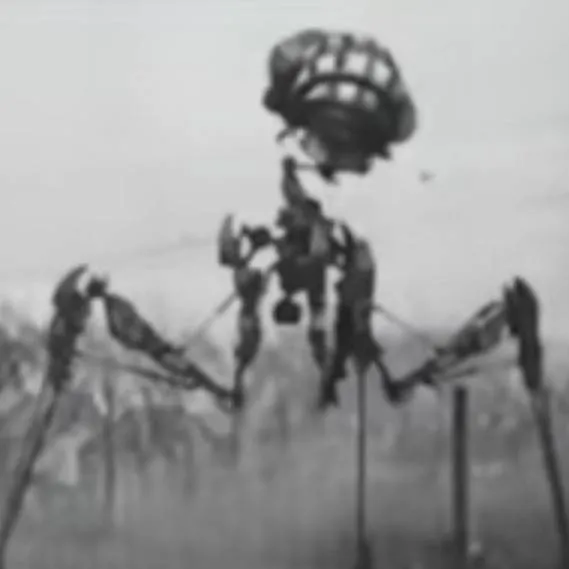 chat with ai character: tripode alienigena