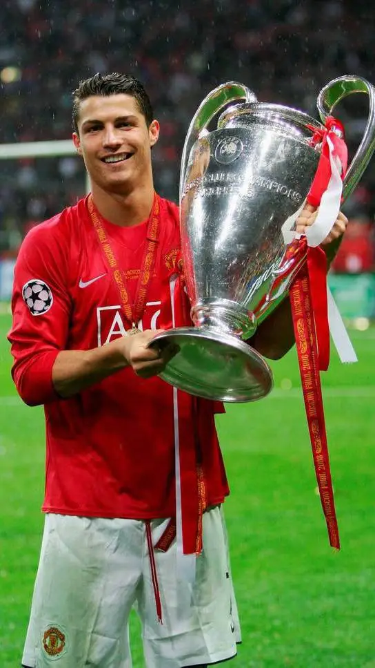 ai character: Cristiano Ronaldo  background