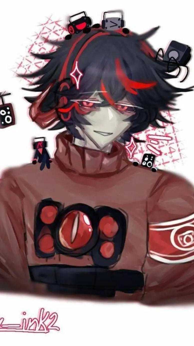 ai character: Titan speakerman background