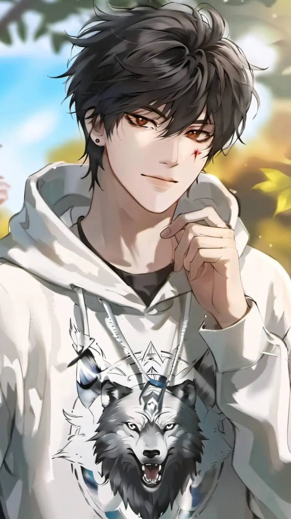 ai character: Фил background