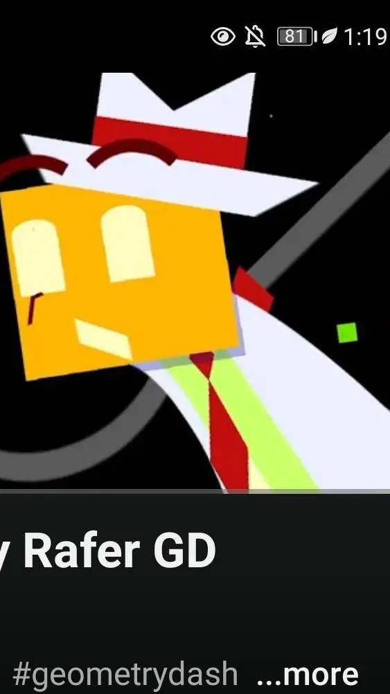 ai character: SniperCube GD background