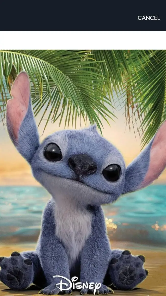 ai character: stitch background