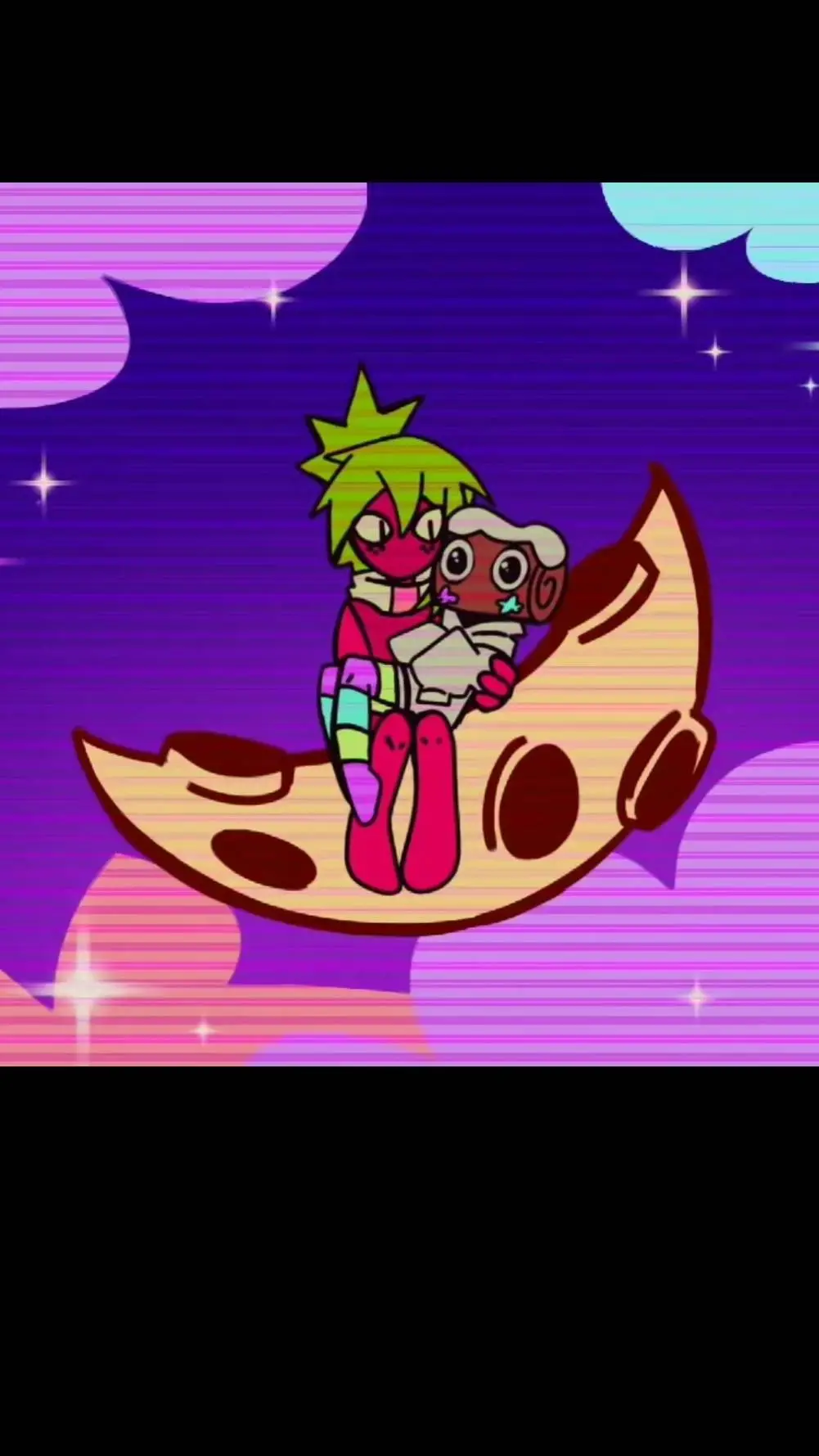 ai character: FruitCake angst background