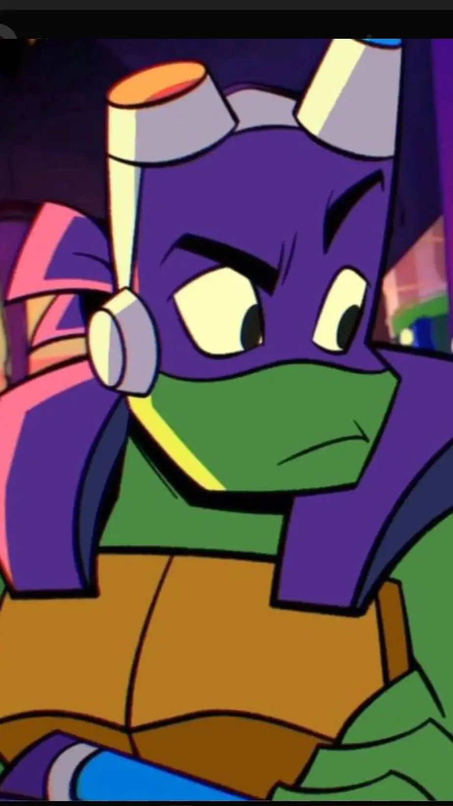 ai character: Donatello[ROTTMNT] background