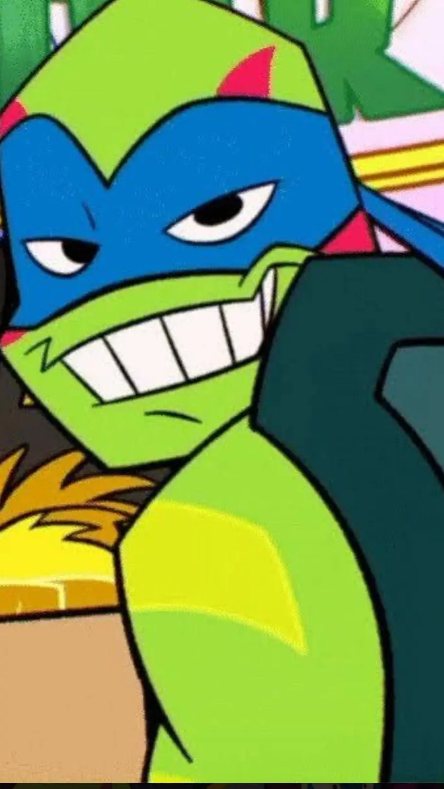 ai character: Leonardo [ROTTMNT] background