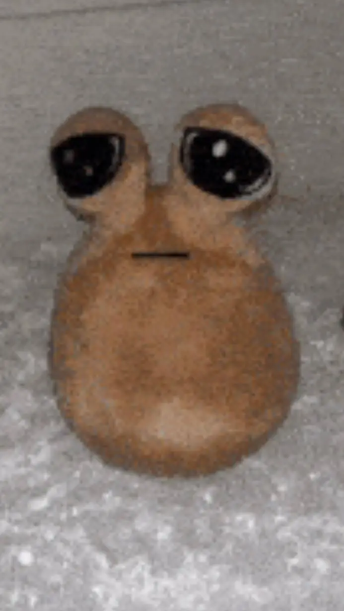 ai character: Sad pou background