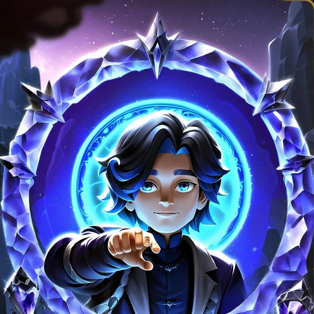 chat with ai character: Crystal king.