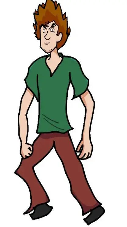 ai character: Шегги фнф background