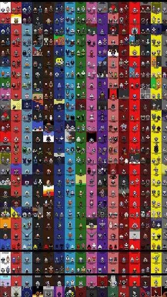 ai character: makeAUndertale background