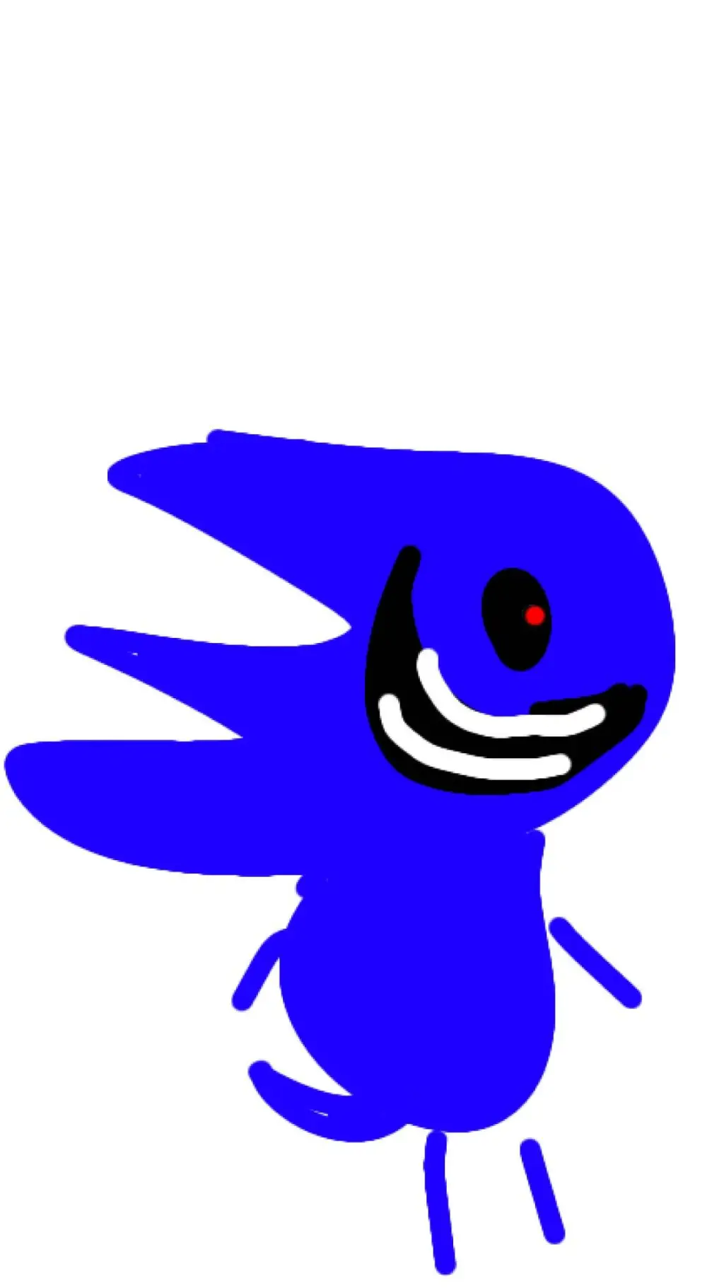 ai character: sonic.EXE TF background