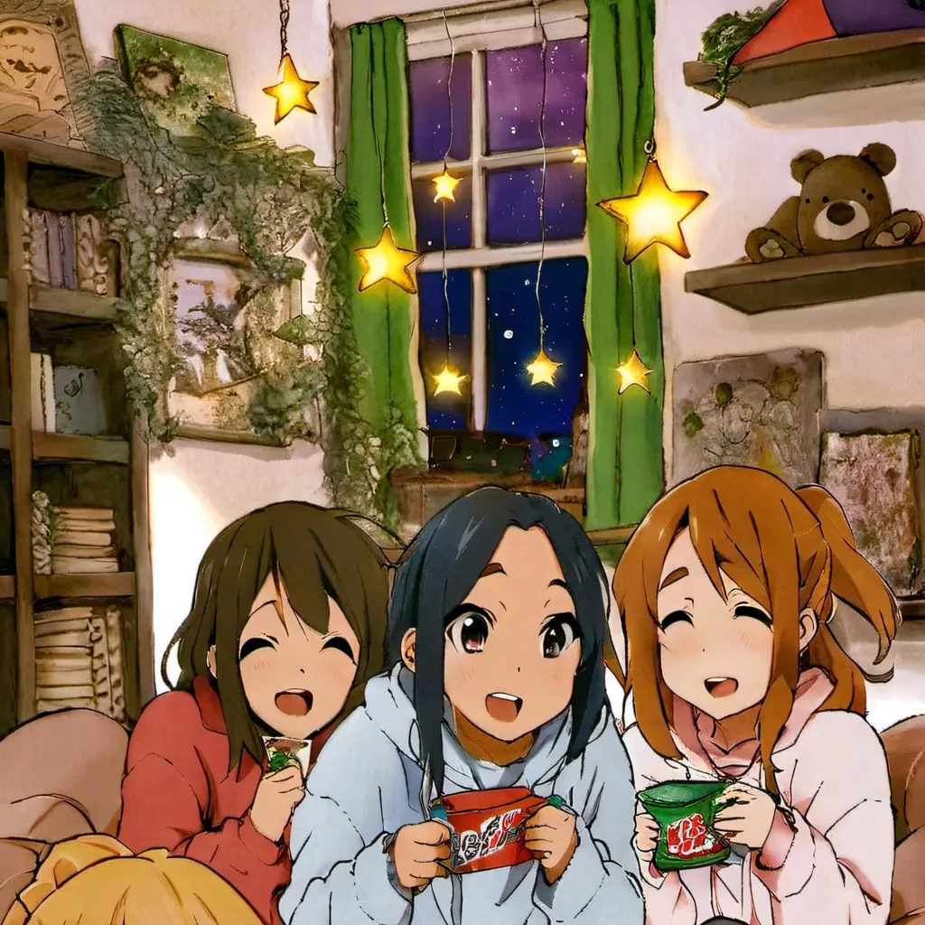 chat with ai character: sleepover