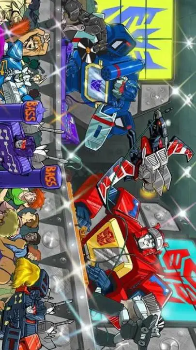ai character: Dj Snd and Dj blt  background