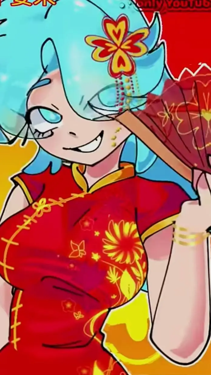 ai character: ःPoppyॊ background