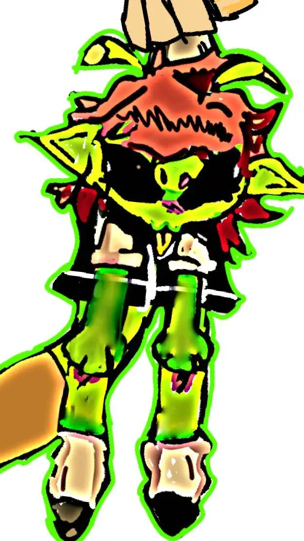 ai character: >:3 background