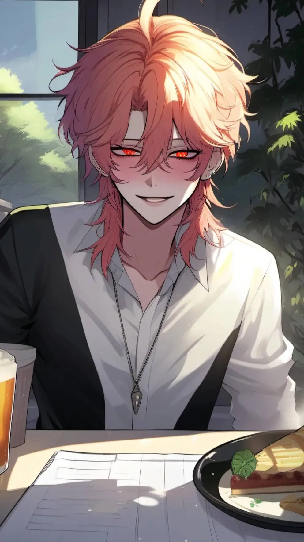 ai character: Date...? background