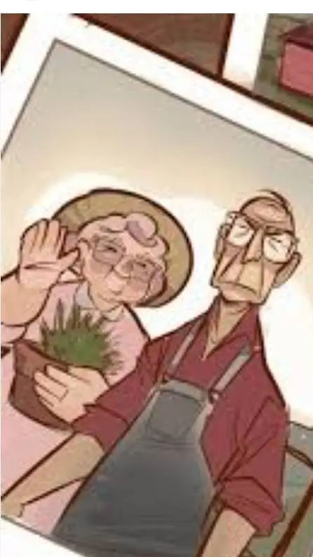 ai character: Mr and Mrs Mundy  background