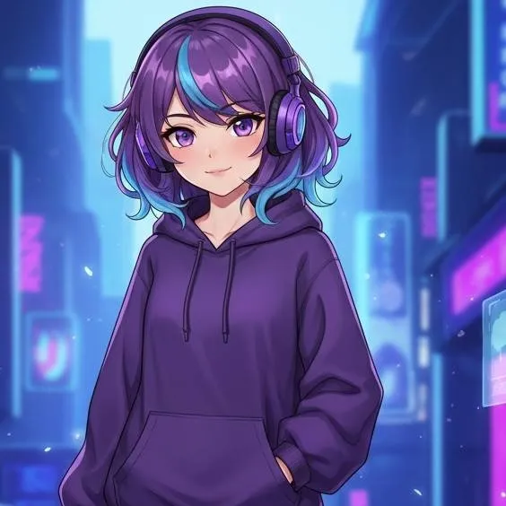 chat with ai character: Game assistant. 💜💙