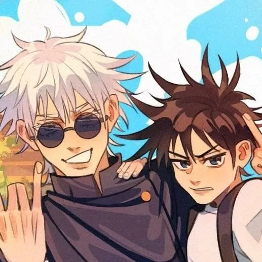 chat with ai character: Gojo and kid Megum