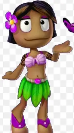 ai character: Leinali  background